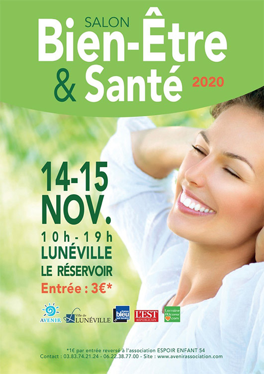 Salon Bien-Être & Santé Lunéville 14 et 15 Novembre 2020